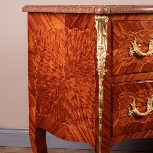 GOOD QUALITY DECORATIVE FRENCH COMMODE CHEST - ADDITIONAL PHOTO 15