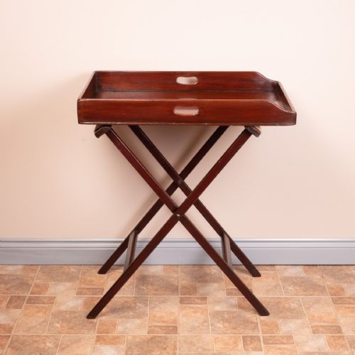 19THC BUTLERS TRAY STAND - ADDITIONAL PHOTO 1