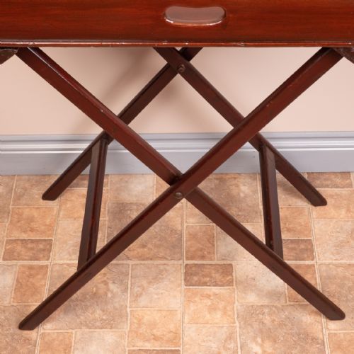 19THC BUTLERS TRAY STAND - ADDITIONAL PHOTO 4
