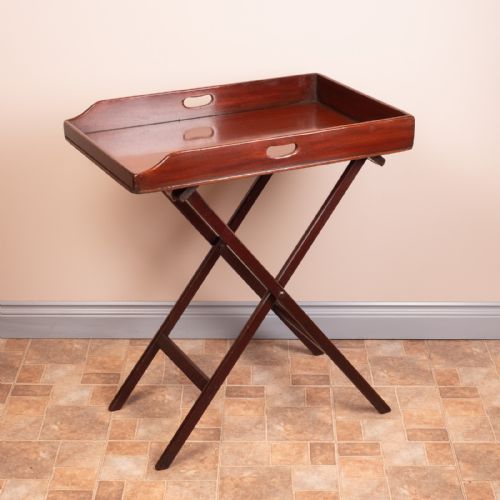 19THC BUTLERS TRAY STAND - ADDITIONAL PHOTO 8