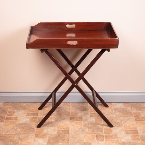 19THC BUTLERS TRAY STAND - ADDITIONAL PHOTO 9