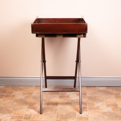 19THC BUTLERS TRAY STAND - ADDITIONAL PHOTO 12