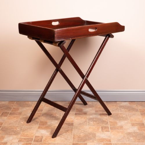19THC BUTLERS TRAY STAND - ADDITIONAL PHOTO 13