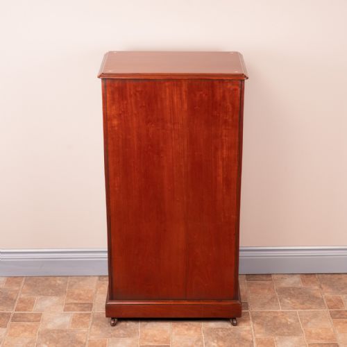 LATE VICTORIAN MAHOGANY ARTS CRAFTS DISPLAY CABINET - ADDITIONAL PHOTO 8