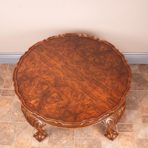 GOOD QUALITY WALNUT COFFEE TABLE - ADDITIONAL PHOTO 6