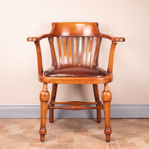 1930S OFFICE DESK CHAIR - ADDITIONAL PHOTO 1