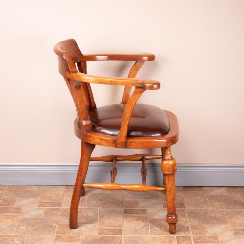 1930S OFFICE DESK CHAIR - ADDITIONAL PHOTO 4