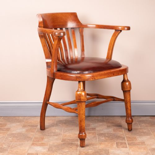1930S OFFICE DESK CHAIR - ADDITIONAL PHOTO 5