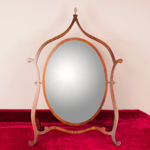 mahogany dressing table mirror - CATEGORY: ANTIQUE MIRRORS - DATED 1930