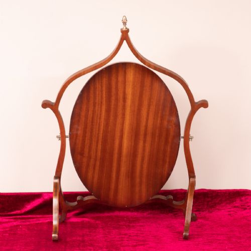 MAHOGANY DRESSING TABLE MIRROR - ADDITIONAL PHOTO 5