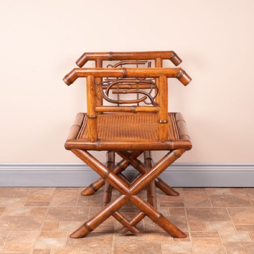 BAMBOO HALL BENCH WITH CANE SEAT - ADDITIONAL PHOTO 5