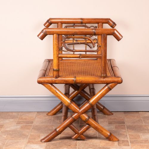 BAMBOO HALL BENCH WITH CANE SEAT - ADDITIONAL PHOTO 8