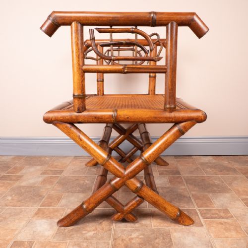 BAMBOO HALL BENCH WITH CANE SEAT - ADDITIONAL PHOTO 9