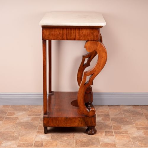 19THC FRENCH WALNUT CONSOLE TABLE - ADDITIONAL PHOTO 5