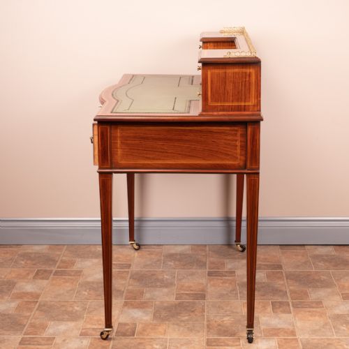 GOOD QUALITY INLAID ROSEWOOD BONHEUR DU JOUR - ADDITIONAL PHOTO 7