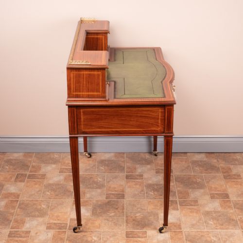 GOOD QUALITY INLAID ROSEWOOD BONHEUR DU JOUR - ADDITIONAL PHOTO 8