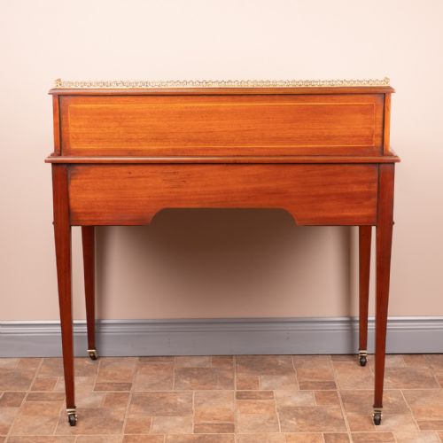 GOOD QUALITY INLAID ROSEWOOD BONHEUR DU JOUR - ADDITIONAL PHOTO 18