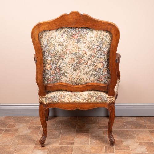 19THC PAIR OF FRENCH WALNUT FAUTEUILSARMCHAIRS - ADDITIONAL PHOTO 12