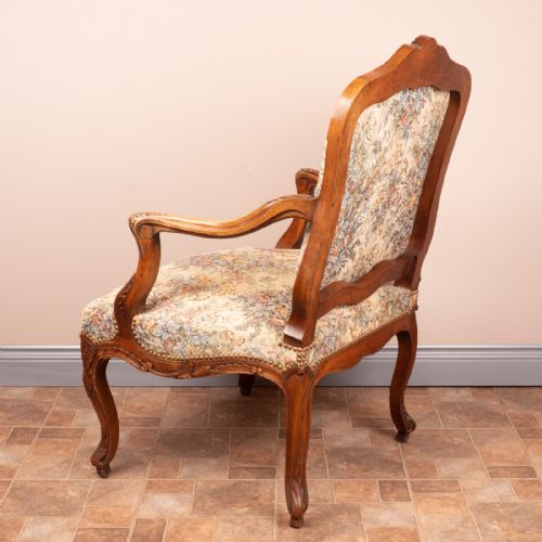 19THC PAIR OF FRENCH WALNUT FAUTEUILSARMCHAIRS - ADDITIONAL PHOTO 13