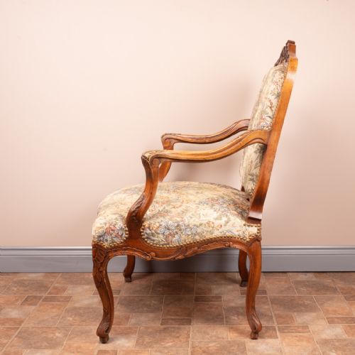 19THC PAIR OF FRENCH WALNUT FAUTEUILSARMCHAIRS - ADDITIONAL PHOTO 14