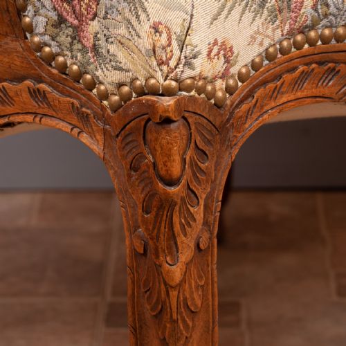 19THC PAIR OF FRENCH WALNUT FAUTEUILSARMCHAIRS - ADDITIONAL PHOTO 17