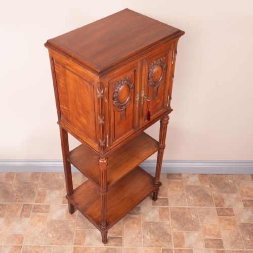 FRENCH WALNUT CABINET - ADDITIONAL PHOTO 4