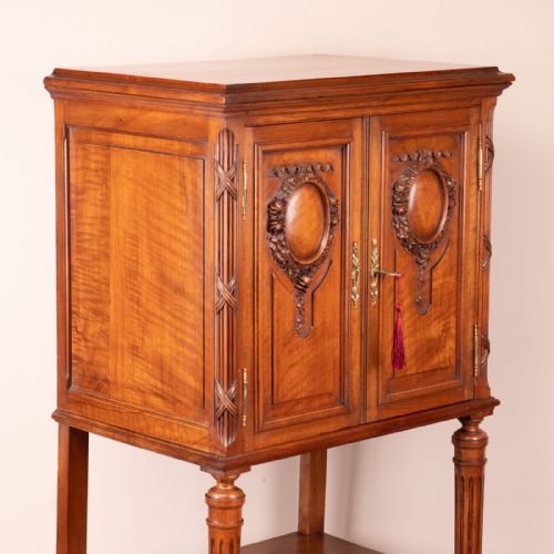 FRENCH WALNUT CABINET - ADDITIONAL PHOTO 7