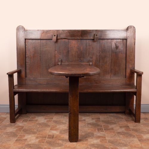 RUSTIC CATALAN SHEPHERDS BENCH - ADDITIONAL PHOTO 3