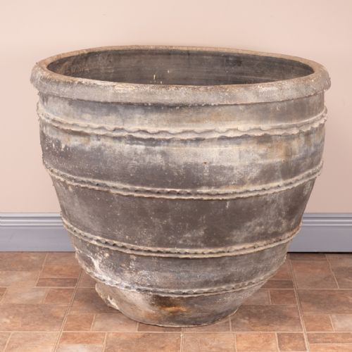 LARGE 19THC CATALAN TERRACOTTA COSI POT - ADDITIONAL PHOTO 1