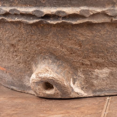 LARGE 19THC CATALAN TERRACOTTA COSI POT - ADDITIONAL PHOTO 7