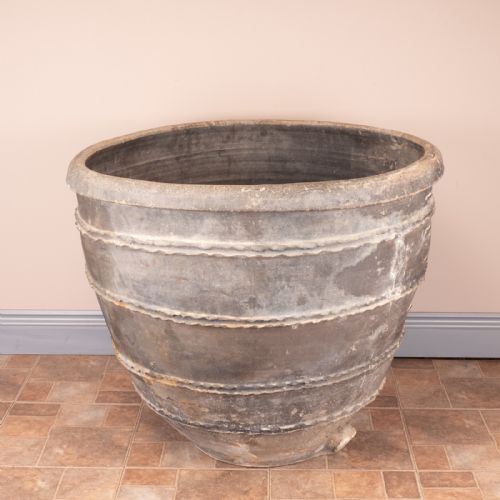 LARGE 19THC CATALAN TERRACOTTA COSI POT - ADDITIONAL PHOTO 9