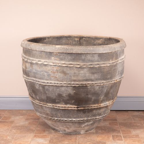 LARGE 19THC CATALAN TERRACOTTA COSI POT - ADDITIONAL PHOTO 10