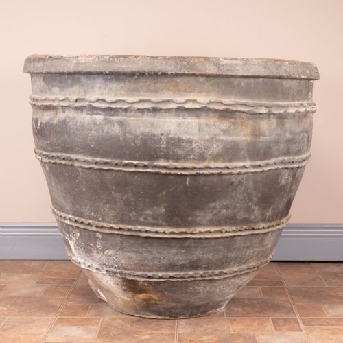 LARGE 19THC CATALAN TERRACOTTA COSI POT - ADDITIONAL PHOTO 13