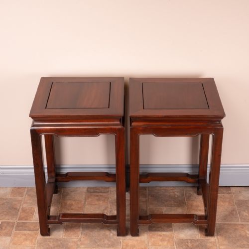 ELEGANT PAIR OF CHINESE TABLE STANDS - ADDITIONAL PHOTO 7
