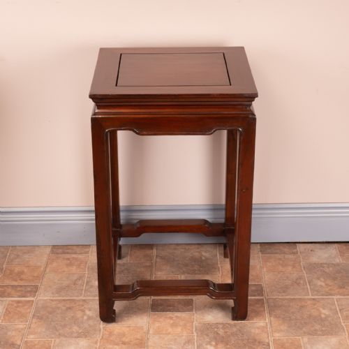 ELEGANT PAIR OF CHINESE TABLE STANDS - ADDITIONAL PHOTO 14