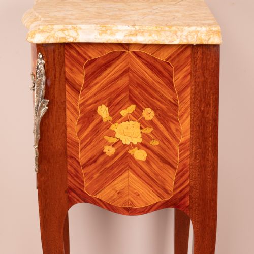 PAIR OF FRENCH MARQUETRY BEDSIDES - ADDITIONAL PHOTO 15