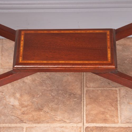 GOOD QUALITY EDWARDIAN INLAID MAHOGANY OCCASIONAL TABLE - ADDITIONAL PHOTO 5