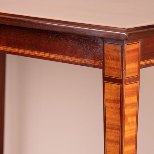 GOOD QUALITY EDWARDIAN INLAID MAHOGANY OCCASIONAL TABLE - ADDITIONAL PHOTO 15