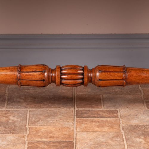 LEATHER TOPPED ROSEWOOD COFFEE TABLE - ADDITIONAL PHOTO 13