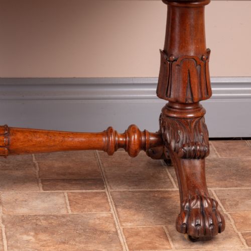 LEATHER TOPPED ROSEWOOD COFFEE TABLE - ADDITIONAL PHOTO 15
