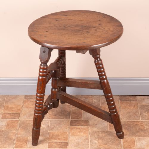 COUNTRY OAK FOLDING OCCASIONAL TABLE - ADDITIONAL PHOTO 9