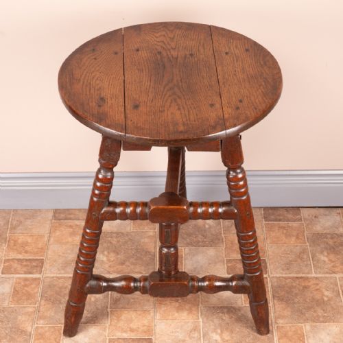 COUNTRY OAK FOLDING OCCASIONAL TABLE - ADDITIONAL PHOTO 11