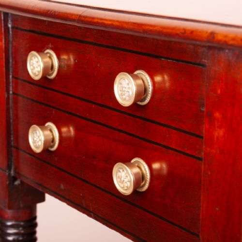 19THC MAHOGANY PEMBROKE WORK TABLE - ADDITIONAL PHOTO 5