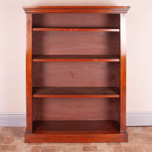 EDWARDIAN OPEN BOOKCASE - ADDITIONAL PHOTO 2