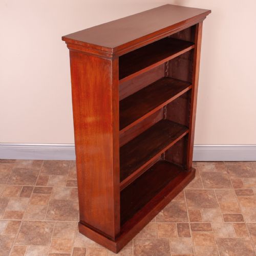 EDWARDIAN OPEN BOOKCASE - ADDITIONAL PHOTO 6