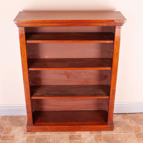 EDWARDIAN OPEN BOOKCASE - ADDITIONAL PHOTO 7