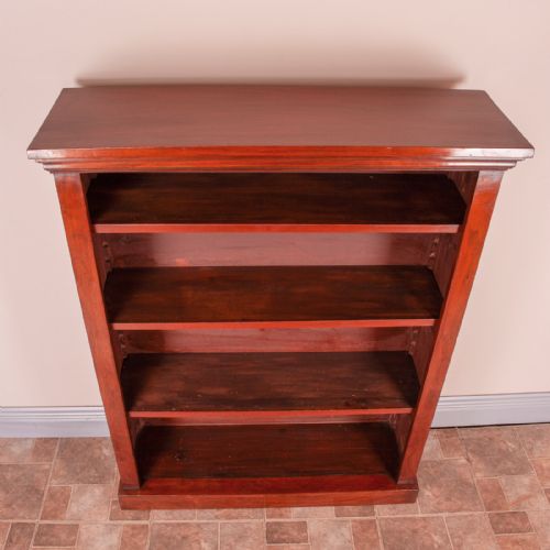 EDWARDIAN OPEN BOOKCASE - ADDITIONAL PHOTO 8