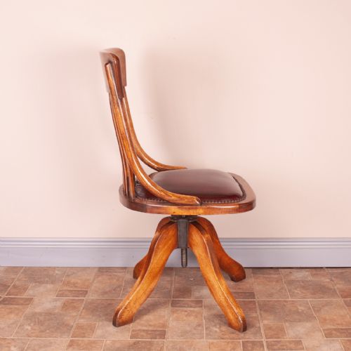 REVOLVING AND HEIGHT ADJUSTABLE OFFICE DESK CHAIR - ADDITIONAL PHOTO 2