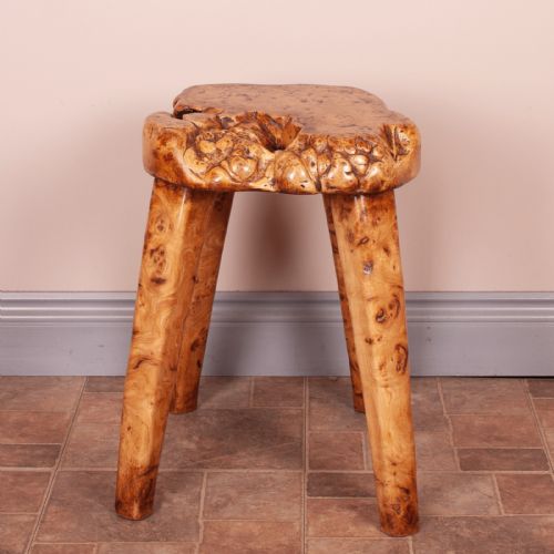 RUSTIC BURR ELM OCCASIONAL TABLE - ADDITIONAL PHOTO 1