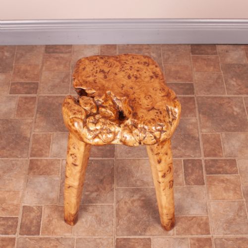 RUSTIC BURR ELM OCCASIONAL TABLE - ADDITIONAL PHOTO 6